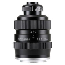 Zhongyi Mitakon 20mm f/2 4.5X Super Macro Lens for Fuji X mount X-T10 X-pro2 E2