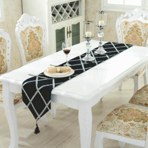 Velvet table runner luxury - velvet,
