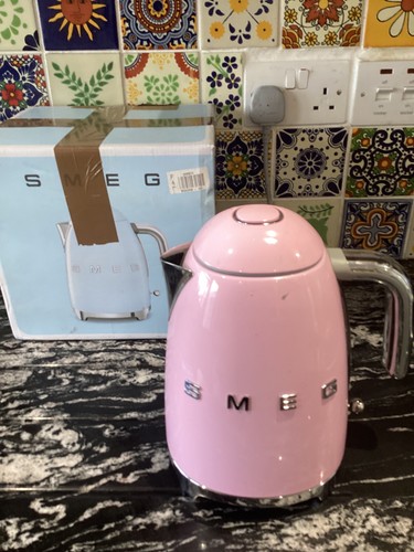 Smeg kettle klf03pbuk pink - kettle,