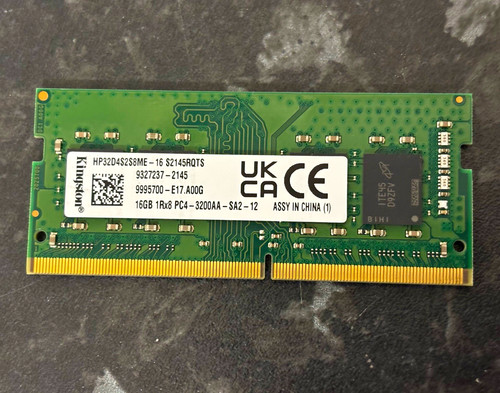 Kingston 16gb ddr4 pc4 3200aa - 16gb, pc4-3200aa