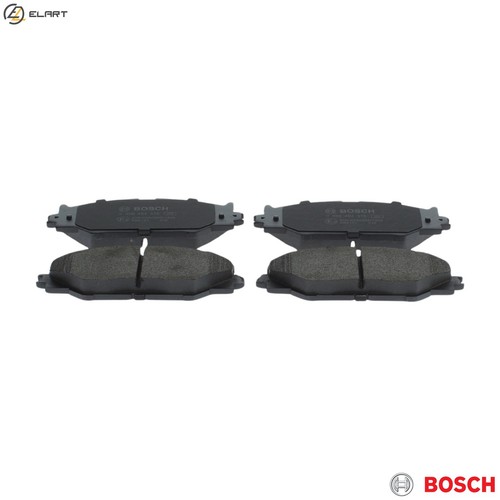 Brake pad set - pad,