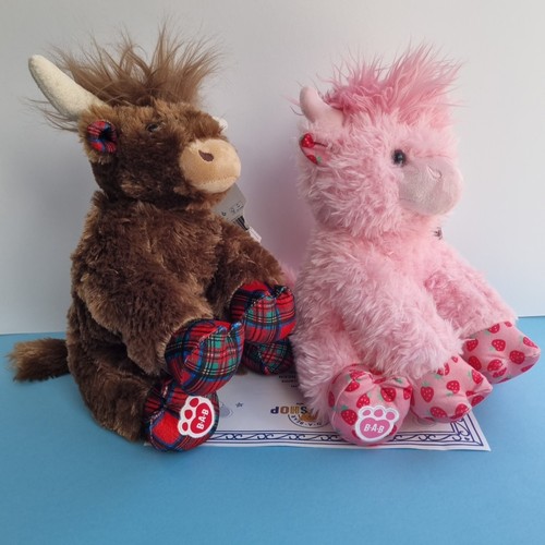 Build bear tartan cow - build,