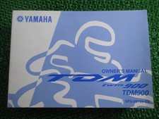 Tdm900 owner manual 1st - manual,,