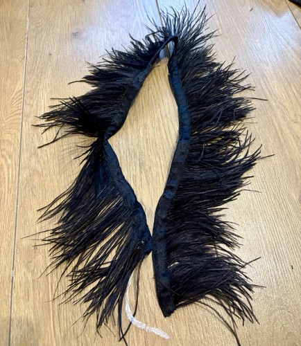 Ostrich feather boa - , trim