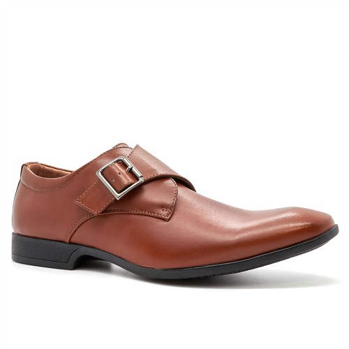 New mens monk strap buckle - new,