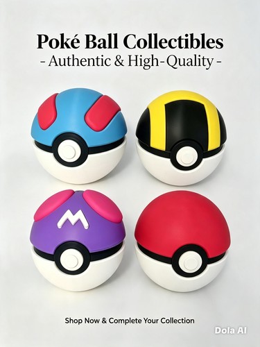 Pokeball variants 3d printed - variants,