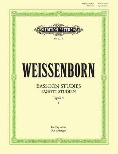 Bassoon studies volume 1 - op.8,