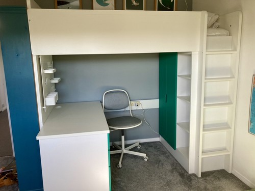 Ikea smastad loft bed desk - ikea,
