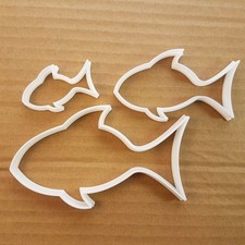 Fish Bream Tench Animal Shape Cookie Cutter Dough Biscuit Pastry Fondant Sharp