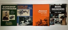 Engineering & Manufacturing Books Lathe Use, Milling, Machining, Model Making