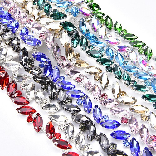 90cm rhinestone trim - 90cm,