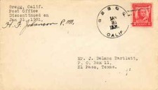 California Gregg 1931 4a-bar