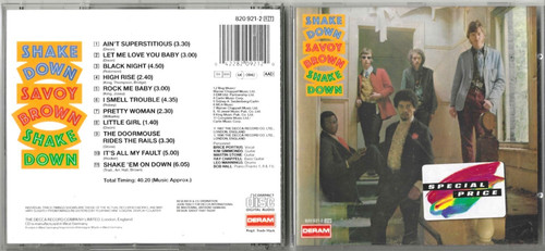 Savoy brown shake - -, down