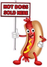Catering van sticker - , hot