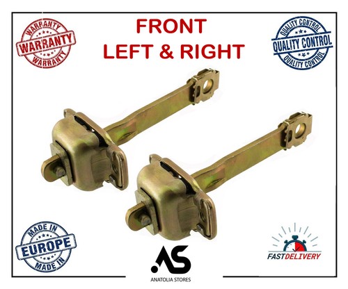 Door check strap hinge - 2x,