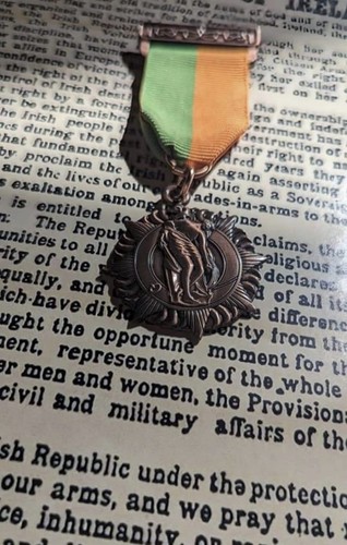 Easter rising 1916 medal - rising,