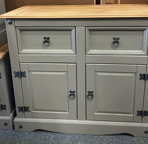 Corona grey wax door pine - corona,