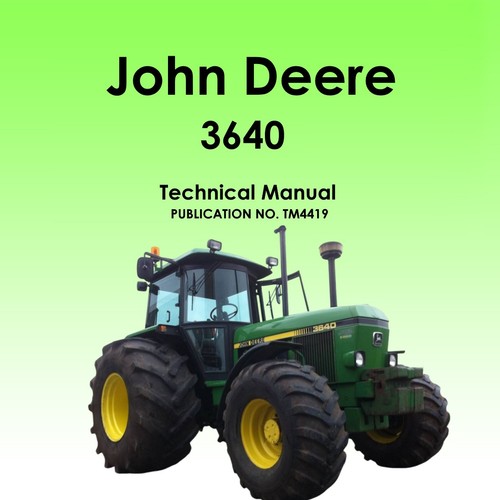 John deere 3640 - deere,