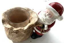 Official Yankee Candle Santa Claus Push Sack Votive Holder Christmas Decoration