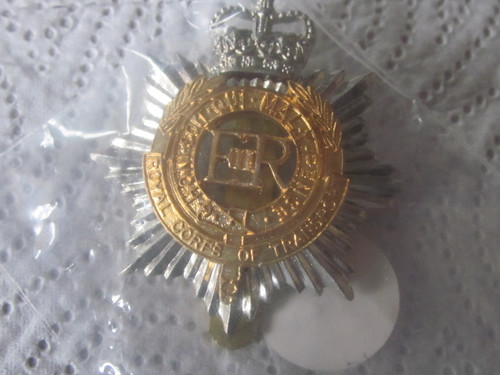 Army cap badge royal corps - army,