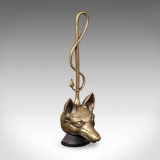 Antique Fox Head Doorstop