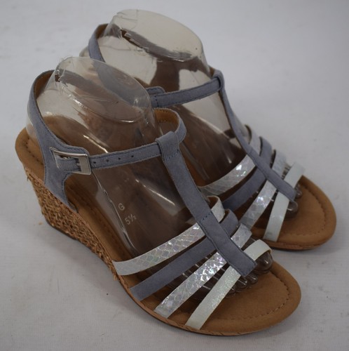 Ladies gabor blue suede - blue,