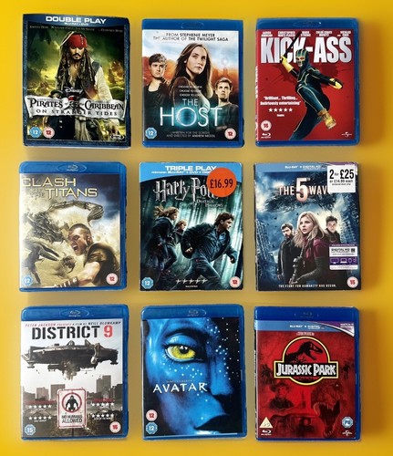 Blu ray bundle - blu, potter