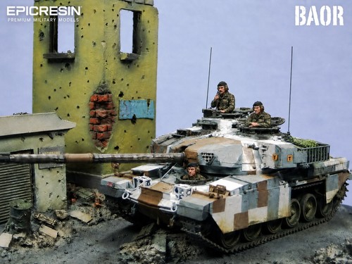Post resin model 35 scale - uk, 1/35