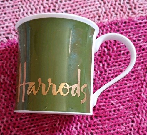 Harrod green bone china - green, mug