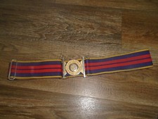 ROYAL LOGISTICS CORPS STABLE BELT WITH METAL BUCKLE SIZE MEDIUM