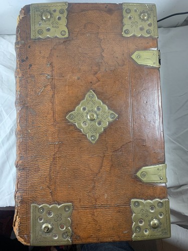 Antique dutch bible - dutch,
