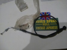 YAMAHA TY50M,TY50P, DT50M TOP THROTTLE CABLE BLACK 354-26311-02 , JAPAN .GENUINE