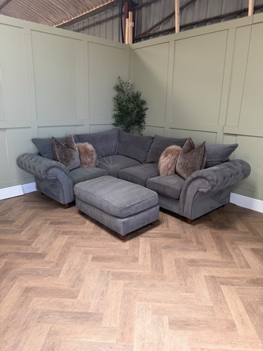 Grey sofa club - grey, right