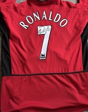 Cristiano Ronaldo Hand Signed