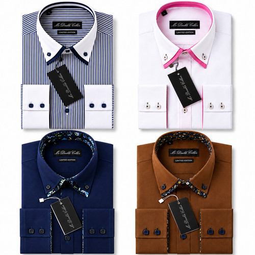 Men brown floral - floral, double