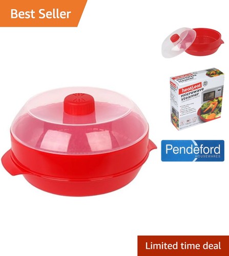 Red microwave steamer - 25.5,