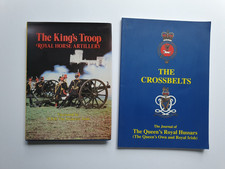 THE KING'S TROOP  RHA  HB+ THE CROSSBELTS QUEEN'S ROYAL HUSSARS  SC x 2