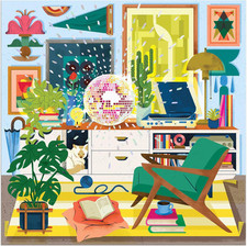 Galison Disco Life Foil Jigsaw