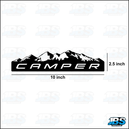 Camper mountains vinyl - 1, x