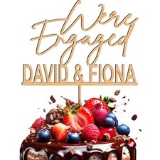 Personalised Wooden Engagement