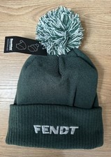Fendt Tractor Pom Pom Beanie Hat - One Size-Green