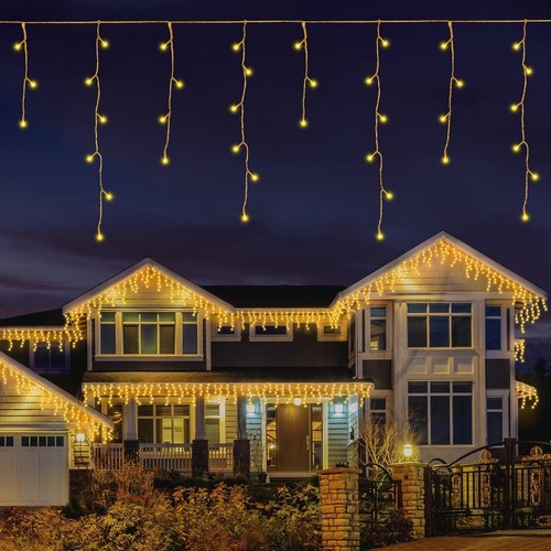 500 led icicle fairy string - led,