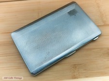 EPNS Silver Plated Vintage Cigarette Case-Tobacciana-203