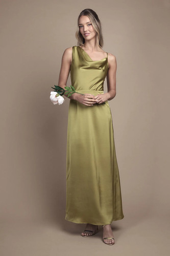 Oasis olive bridesmaid dress - olive,