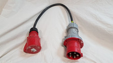 Garo IP44 1.0M 3 Phase Power Extension Cable Male to Female