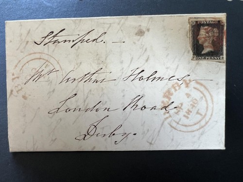 1840 sg1 penny black - sg1,