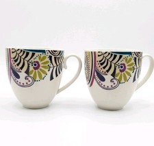 2 x DENBY MONSOON Mugs Cosmic
