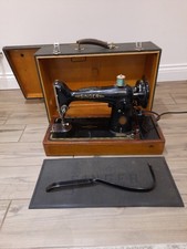 Single 201k Sewing Machine Heavy Duty Leather And Fabric  See Desc