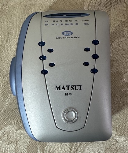 Matsui bbf9 vintage personal - matsui,