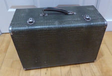Singer 99k  3/4 size Sewing Machine Faux Croc Skin Carry Case vintage